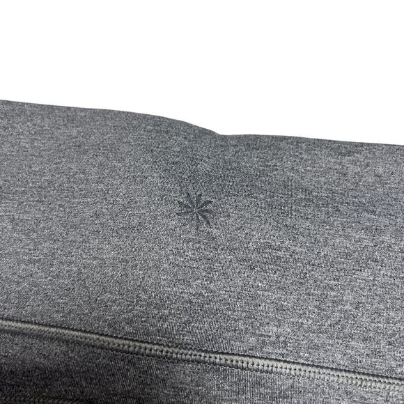 Athleta Up For Anything 7/8 Tights SIZE M Heather Gray Yoga Pant Zipper Pocket - Picture 13 of 13